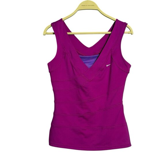 Nike Court Dri Fit Tennis Slam Shirt Tank Top Women Size M Workout Gym Sports - Picture 1 of 12